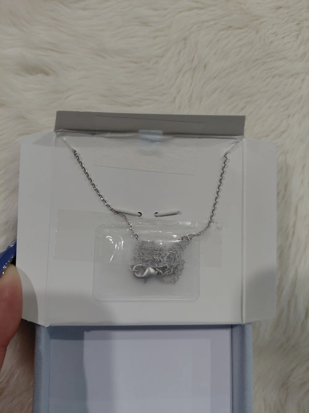 Annabelle Kids Silver-Plated Heart Cross Necklace - Silver